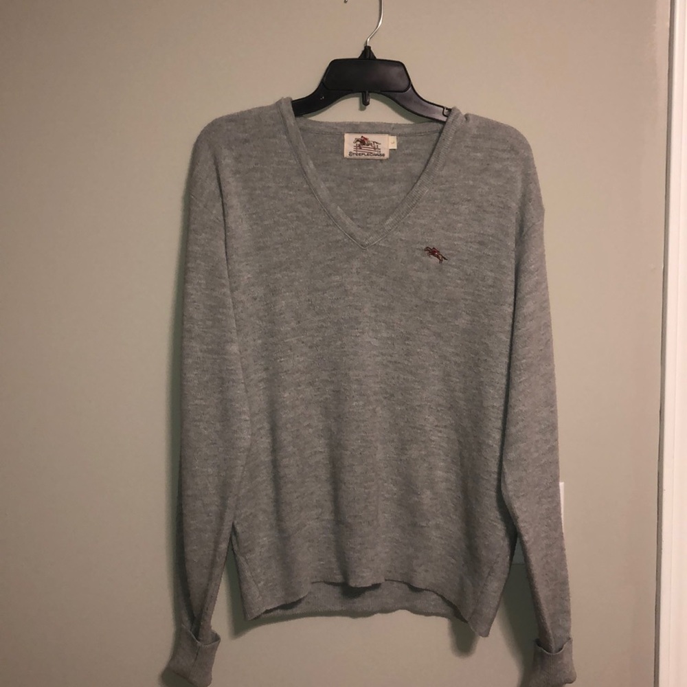 Steeplechase Gray Sweater
